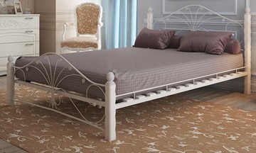 Двуспальная кровать Фортуна 1, 1600, белый/белый в Орле