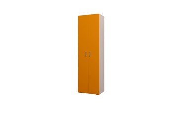 Двухдверный детский шкаф 600 ДО Млечный дуб, Оранжевый в Орле