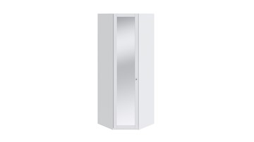 Угловой шкаф Ривьера с зеркалом СМ 241.23.003 (Белый) в Орле