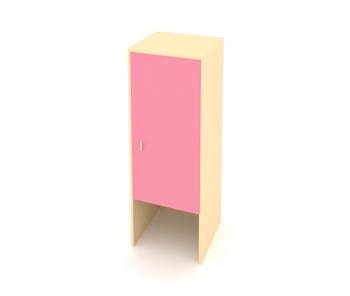 Детский шкаф-пенал ДП-2 Беж + Розовый в Орле
