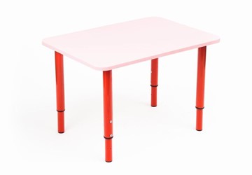 Растущий стол Кузя (Розовый,Красный) в Орле