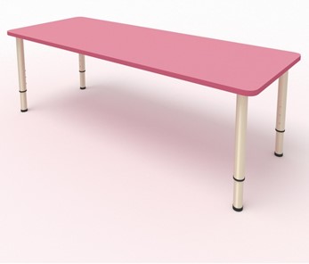 Детский стол 2-местный  (по одну сторону столешн.) СДО-2 (0-3) розовый в Орле