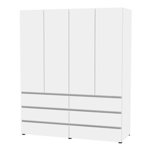 Шкаф четырехдверный Erik H333 (Белый) в Орле