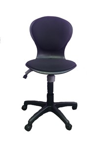 Детское вращающееся кресло LB-C 03, цвет черный в Орле