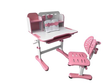 Растущий стол и стул Vivo Pink FUNDESK в Орле