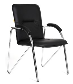 Кресло CHAIRMAN 850 Экокожа Terra 118 черная в Орле