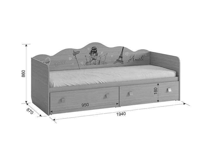 Детская кровать-софа Амели в Орле - изображение 2
