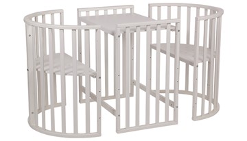 Детская кроватка-трансформер POLINI Kids Simple 905 Белый в Орле - предосмотр 9