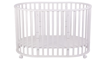 Детская кроватка-трансформер POLINI Kids Simple 930 Белый в Орле - предосмотр 3