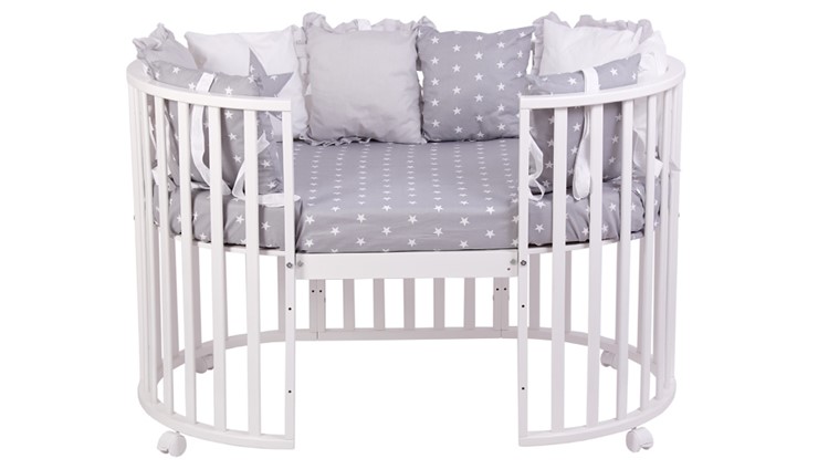 Детская кроватка-трансформер POLINI Kids Simple 930 Белый в Орле - изображение 6