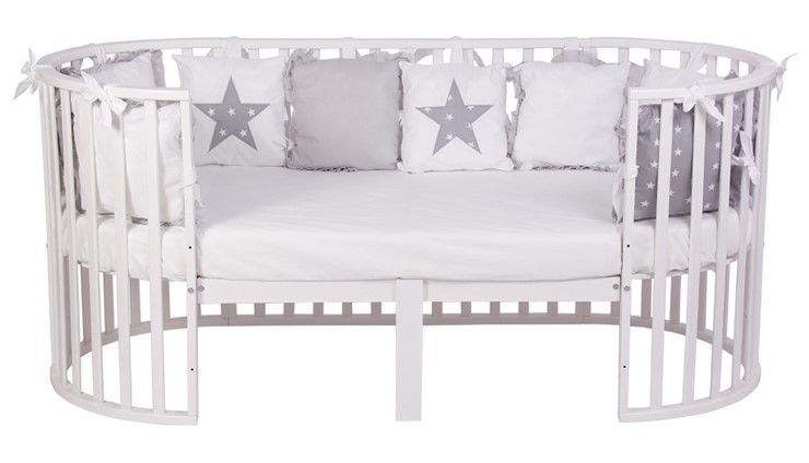 Детская кроватка-трансформер POLINI Kids Simple 930 Белый в Орле - изображение 7