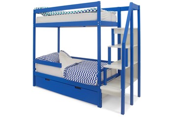 Детская 2-ярусная кровать Svogen синий в Орле