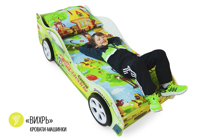 Кровать-машина детская Вихрь в Орле - изображение 1