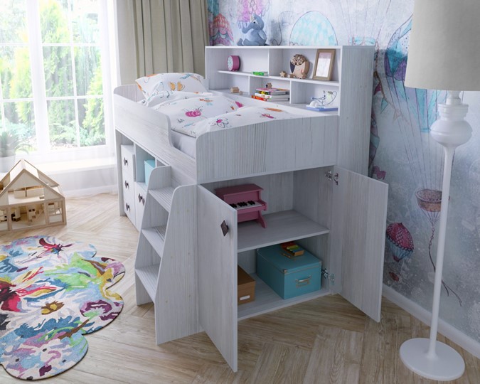 Кровать-чердак Малыш-5, цвет Винтерберг в Орле - изображение 6