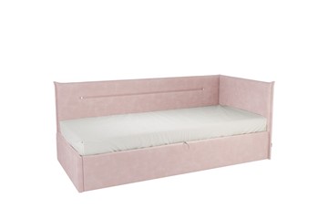 Кроватка 0.9 Альба (Тахта), нежно-розовый (велюр) в Орле