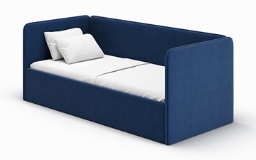 Детская кровать Leonardo синий 160х70 с боковиной в Орле - предосмотр