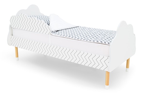 Кроватка Stumpa Облако "Геометрия Зигзаги" в Орле - изображение