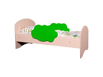 Детская кровать Тучка, корпус Дуб млечный, фасад Лайм в Орле