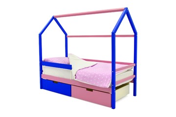 Детская кровать-домик Svogen синий-лаванда в Орле - предосмотр
