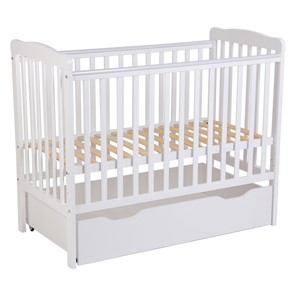 Кроватка для новорожденных POLINI Kids Simple 310-02 Белый в Орле