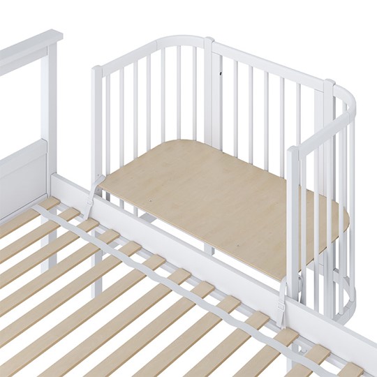 Детская кровать POLINI Kids Simple 105 Белый в Орле - изображение 2