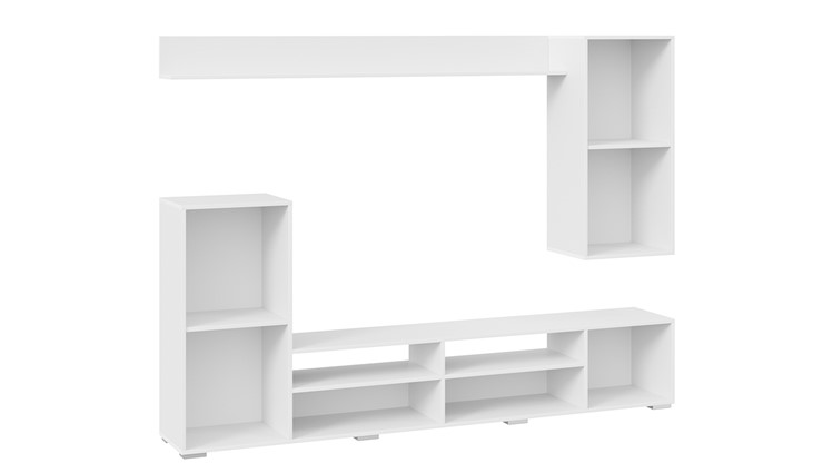 Стенка Моретти (Белый, Белый глянец) в Орле - изображение 3