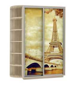 Шкаф Экспресс 1900x600x2200, со стеллажом, Париж/дуб сонома в Орле