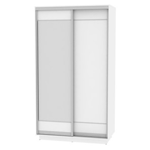 Шкаф 2-дверный Весенний HK1, 2155х1200х600 (D1D2), Белый в Орле