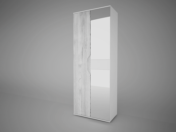 Распашной шкаф Сорренто 2 с зеркалами в Орле - изображение