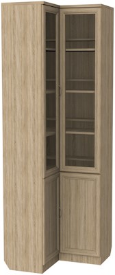 Шкаф угловой 211, цвет Дуб Сонома в Орле - изображение