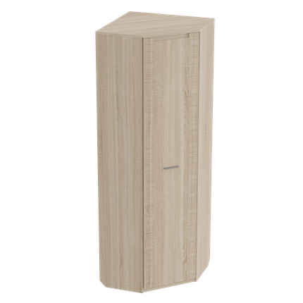 Угловой распашной шкаф Элана, Дуб сонома 720х720х208 в Орле - изображение