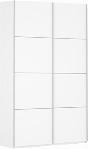 Шкаф 2-дверный Прайм (ДСП/ДСП) 1200x570x2300, белый снег в Орле