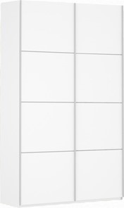 Шкаф 2-х створчатый Прайм (ДСП/ДСП) 1400x570x2300, белый снег в Орле