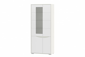 Распашной шкаф Монэ НМ 013.97, Меренга (ПВХ)/Белый текстурный в Орле