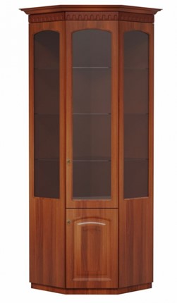 Угловой шкаф Гармония-4, витрина МЦН в Орле - изображение
