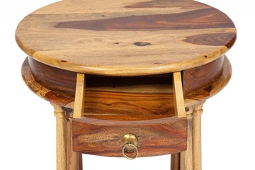 Кофейный столик Бомбей - 1149  палисандр, 45*45*60, натуральный (natural) арт.10049 в Орле - предосмотр 1
