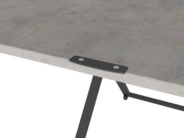 Складной стол-трансформер Генри, бетон чикаго/чёрный в Орле - предосмотр 4