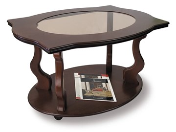 Журнальный столик Берже 3С (темно-коричневый) в Орле