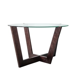 Овальный столик Оникс-6, Венге/Прозрачное стекло в Орле