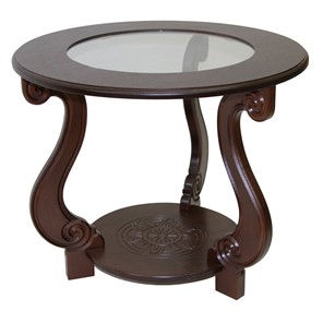 Круглый столик Грация С (Темно-коричневый) в Орле