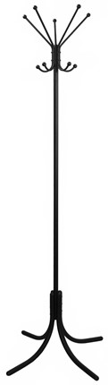 Вешалка для одежды КР-10Л, цвет черный в Орле - изображение