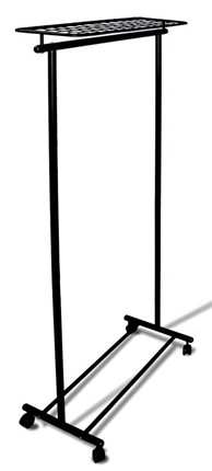Вешалка гардеробная на колесах М 9 (Черный) в Орле - изображение
