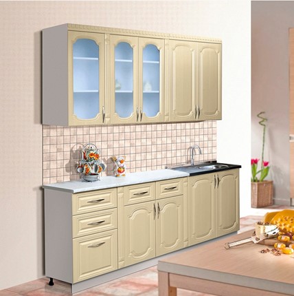 Гарнитур на кухню Классика 2000, цвет Дуб беленый в Орле - изображение