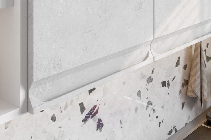 Угловой гарнитур Вельвет, бетон графит/бетон снежный в Орле - изображение 5