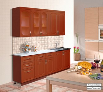 Кухонный гарнитур Классика 2000, цвет Итальянский орех в Орле