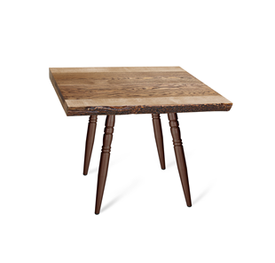Кухонный стол SHT-TU15 (4 шт.)/ТT10 (медный металлик/натуральное дерево) в Орле - предосмотр