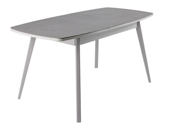 Кухонный раскладной стол Артктур, Керамика, grigio серый, 51 диагональные массив серый в Орле - изображение
