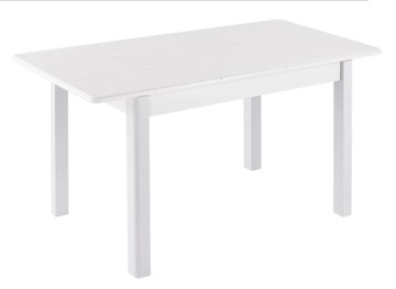 Кухонный стол раздвижной Айсберг-01 МДФ, белый МДФ/40 массив прямые белые в Орле