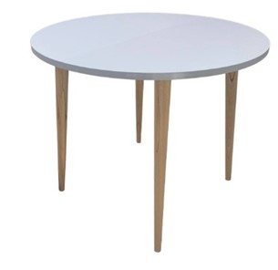 Кухонный стол круглый Серый камень 90*90 см ЛДСП в Орле