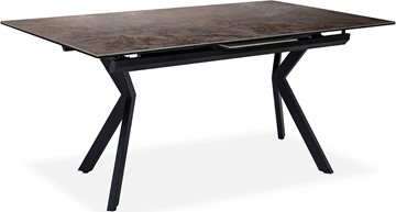 Кухонный стол раскладной Бордо 2CX 160х90 (Oxide Moro/Графит) в Орле